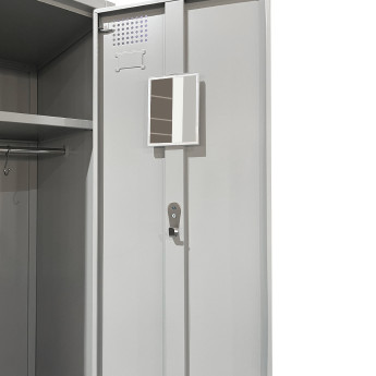 Vienvietīgs metāla garderobes skapis Rehalt Systems 1800 x 400 x 500