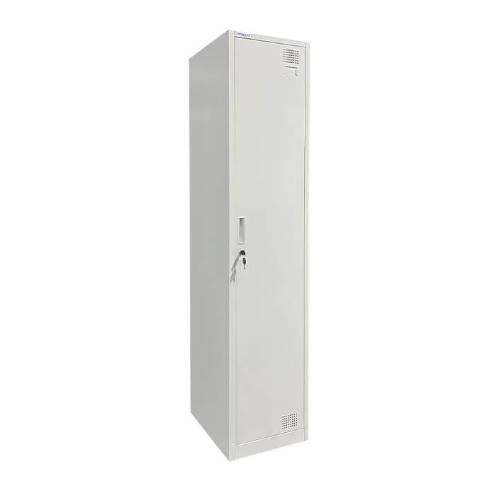Metāla garderobes skapis ar starpsienu Rehalt Systems 1800 x 400 x 500, 1 durtinas 3