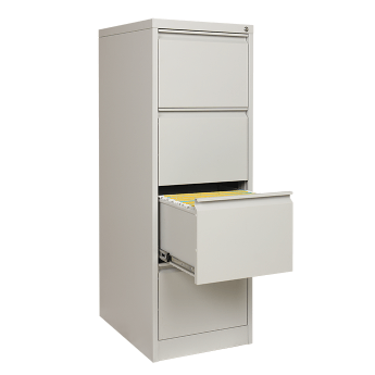 Metāla kartoteku, failu un dokumentu skapis ar četrām atvilknēm Rehalt Systems 1315 x 400 x 620 4