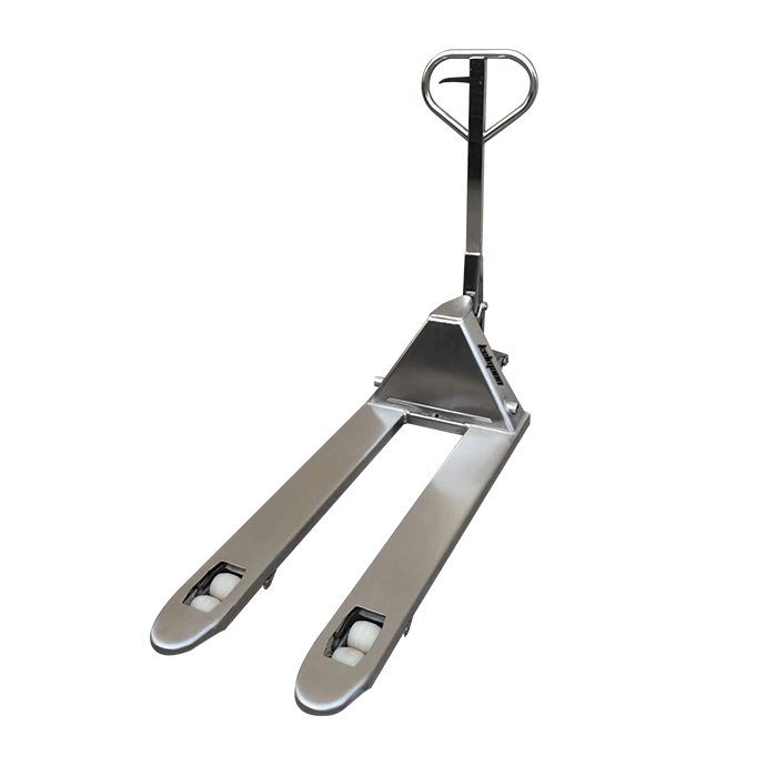 Nerūsējošā tērauda palešu ratiņi (hidrauliskie, rokas) Kelmann GX – SS1150P2 3