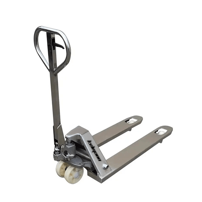 Nerūsējošā tērauda palešu ratiņi (hidrauliskie, rokas) Kelmann GX – SS1150P2 5