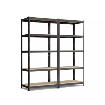 Noliktavas plaukts 180x90x40 PRO Melnā krāsā