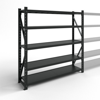 Stelažas 2500x1500x400 5 plauktu Rehalt Systems bāzes daļa