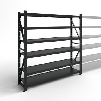 Stelažas 2500x1500x400 6 plauktu Rehalt Systems bāzes daļa