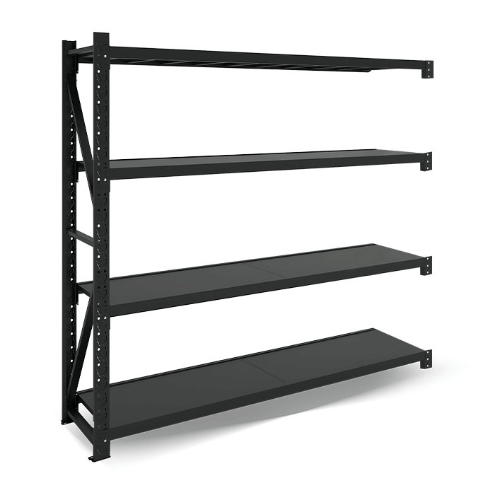 Metāla plaukti 2000x1500x400  ar 4 plauktu Rehalt Systems, papildu sekcija 1