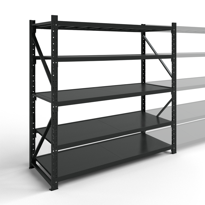 Stelažas 2500x1500x600 5 plauktu Rehalt Systems bāzes daļa