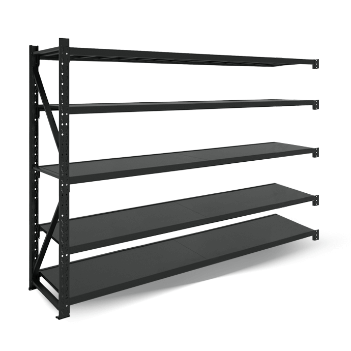Metāla plaukti 2500x2000x500  ar 5 plauktu Rehalt Systems, papildu sekcija 1