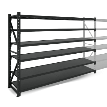 Metāla plaukti 2500x2000x500  ar 6 plauktu Rehalt Systems, papildu sekcija 3