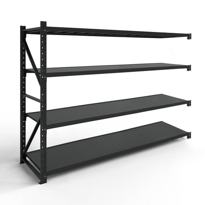 Metāla plaukti 2500x2000x600  ar 4 plauktu Rehalt Systems, papildu sekcija 1