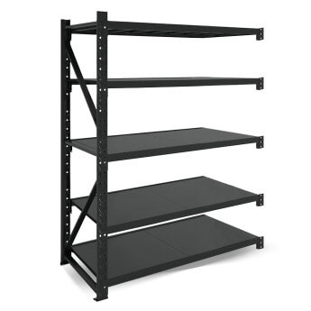 Metāla plaukti 2500x1200x600  ar 5 plauktu Rehalt Systems, papildu sekcija 1