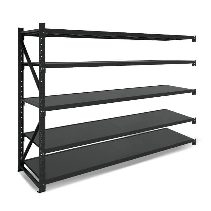 Metāla plaukti 3000x2000x600  ar 5 plauktu Rehalt Systems, papildu sekcija 1