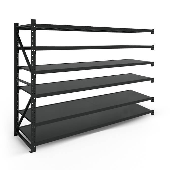 Metāla plaukti 3000x2000x600  ar 6 plauktu Rehalt Systems, papildu sekcija 1