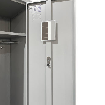 Metāla garderobes skapis Rehalt Systems 1940x400x500 ar regulējamām kājiņām, 1 durtinas 10
