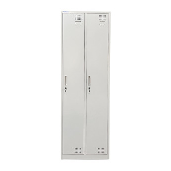 Dubultais metāla garderobes skapis Rehalt Systems 1940 x 600 x 500 ar regulējamām kājiņām