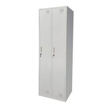 Dubultais metāla garderobes skapis Rehalt Systems 1940 x 600 x 500 ar regulējamām kājiņām