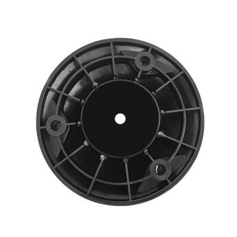 Elastīgs brīdinājuma ceļa stabiņš Eurostal, 750 mm, melns 4