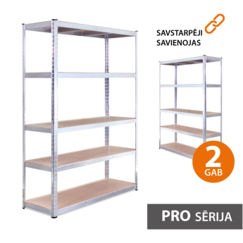Noliktavas plaukts 180x120x45 PRO (2 gab.)