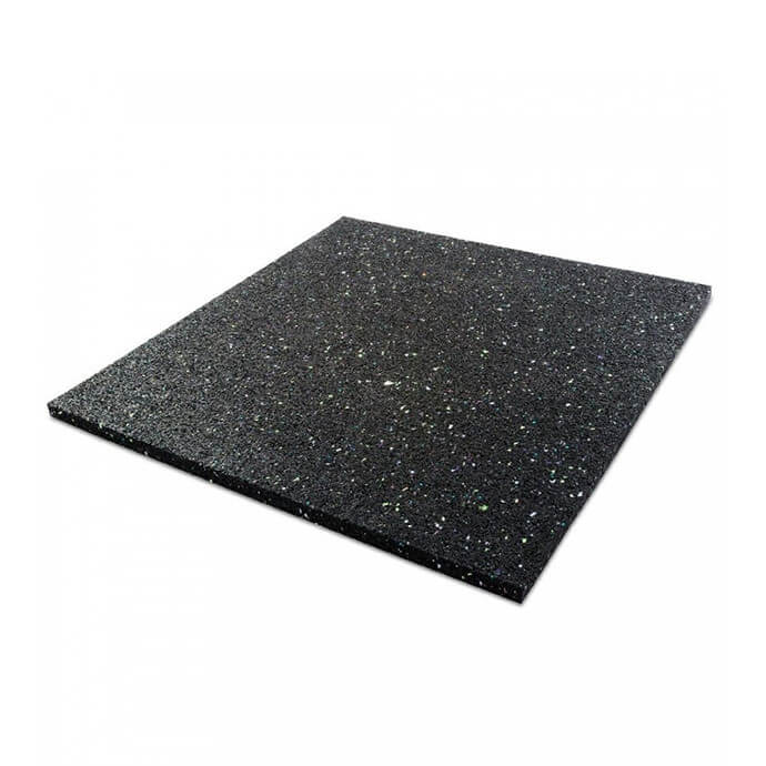 Gumijas grīdas segums  15x1000x1000 ar baltām granulām 1