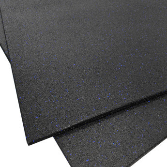 Gumijas grīdas segums  15x1000x1000 ar zilām granulām 6