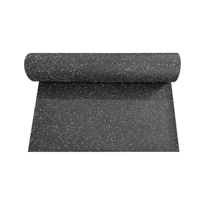 Gumijas grīdas segums  4x1200x10000 ar baltām granulām 2
