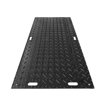 Aizsardzības plāksne pagaidu ceļu izbūvei  Eurostal 2000x1000x15 mm, melna 2