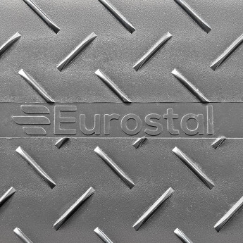 Aizsardzības plāksne pagaidu ceļu izbūvei  Eurostal 2000x1000x15 mm, melna 4