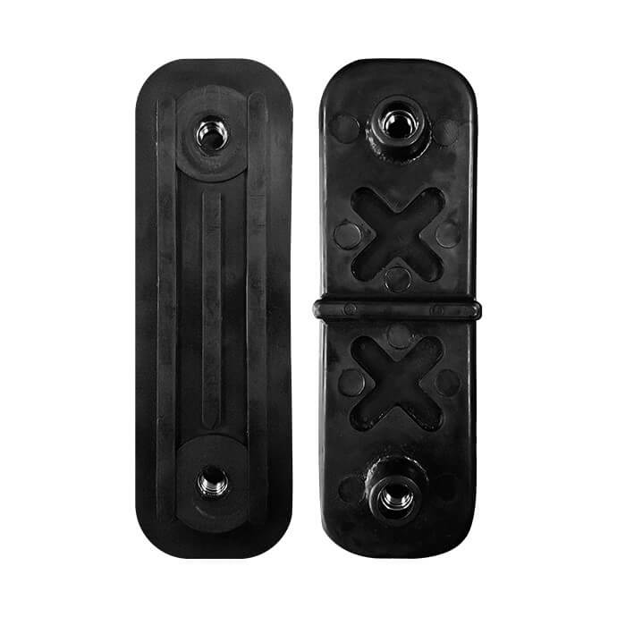 Pagaidu ceļa plātņu savienojums (divu plātņu)  12 mm biezām plātnēm 4