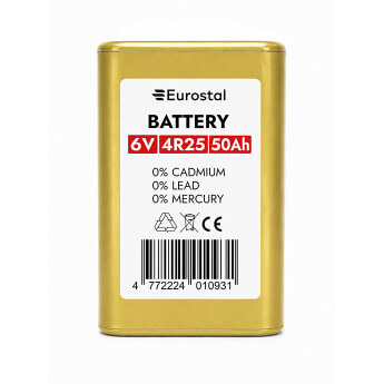 Baterija signāllukturim 4R25 6V 50Ah 1