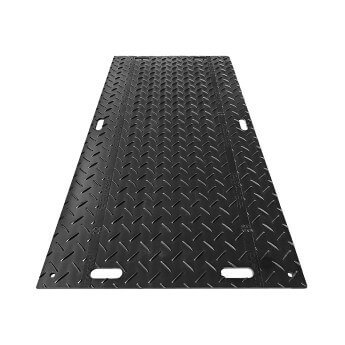 Aizsardzības plāksne pagaidu ceļu izbūvei  Eurostal 2400x1200x15 mm, divpusēja, melna 2