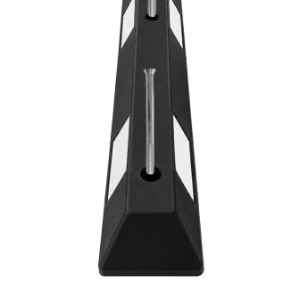 Gumijas atdures barjera (automašīnu) Eurostal, 180 cm, ar enkurskrūvēm 3