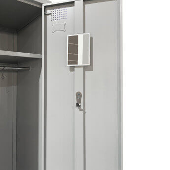 NOMA Metāla garderobes skapis Rehalt Systems 1800 x 600 x 500, 2 durtinas 2