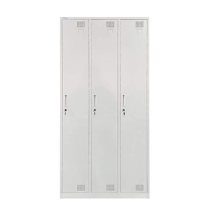 NOMA Metāla garderobes skapis Rehalt Systems 1800 x 900 x 500, 3 durtinas 1
