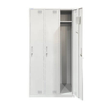 NOMA Metāla garderobes skapis Rehalt Systems 1800 x 900 x 500, 3 durtinas 3