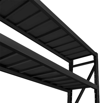 Metāla plaukti 3000x1000x600 ar 5 plauktu Rehalt Systems, papildu sekcija 9