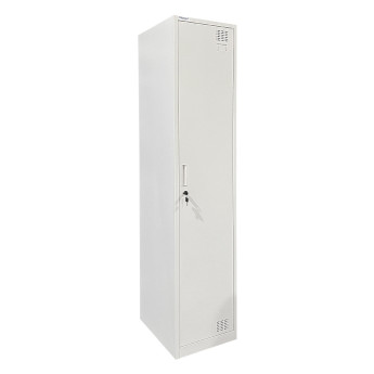 Metāla garderobes skapis Rehalt Systems 1940x400x500 ar regulējamām kājiņām, 1 durtinas 3