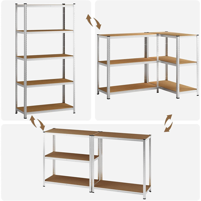 Noliktavas plaukts 180x90x40 PRO