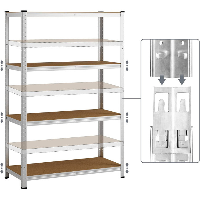 Noliktavas plaukts 180x120x60 MASTER